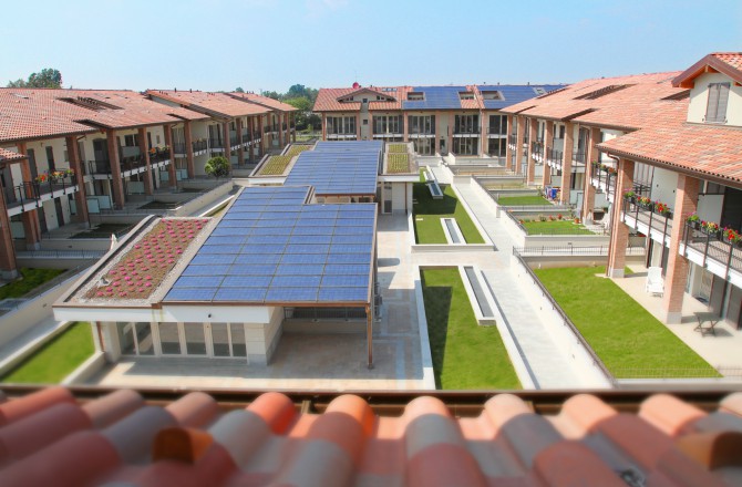 Complesso residenziale ecosostenibile