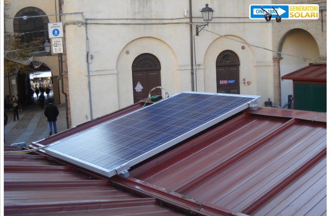 Microfotovoltaico a spina One Way