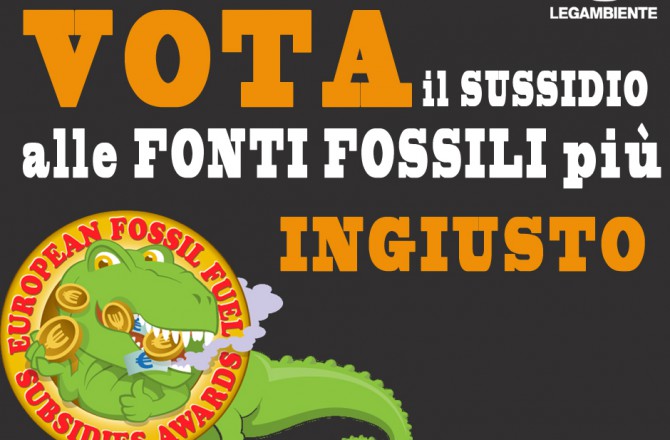 Vota il sussidio più INGIUSTO