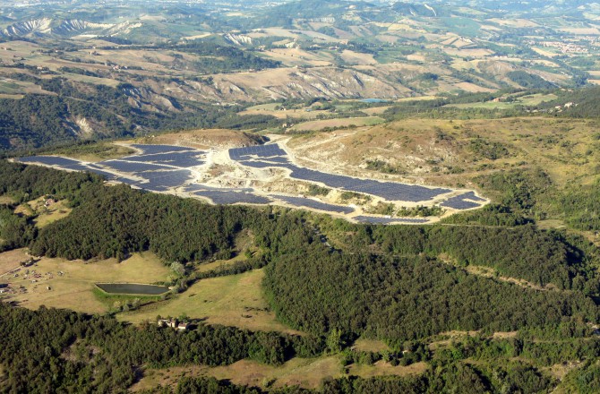 Fotovoltaico su ex cava