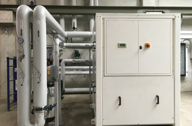 Pompa di calore idrotermica