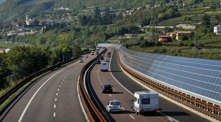 Fotovoltaico nelle infrastrutture stradali