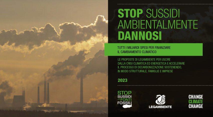 Stop sussidi ambientalmente dannosi 2023